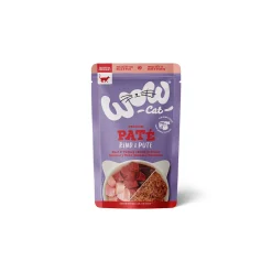 WOW Cat Adult 12 x 125 g Bœuf et dinde