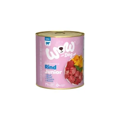 WOW nourriture humide pour chien, Junior 6x800 g Bœuf au poulet